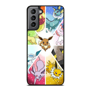 POKEMON ALL EEVEE Samsung Galaxy S21 Plus Case