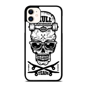 SKULL SKATEBOARD TEAM LOGO iPhone 11 Case SKULL SKATEBOARD TEAM LOGO iPhone 11 Case