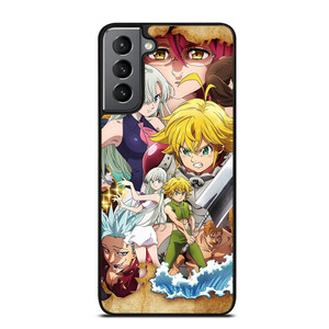 THE SEVEN DEADLY SINS MELIODAS AND FRIENDS Samsung Galaxy S21 Plus Case