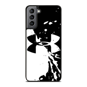 UNDER ARMOUR BLACK WHITE Samsung Galaxy S21 Plus Case UNDER ARMOUR BLACK WHITE Samsung Galaxy S21 Plus Case