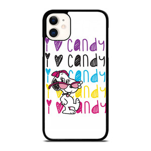 SNOOPY I LOVE CANDY iPhone 11 Case SNOOPY I LOVE CANDY iPhone 11 Case