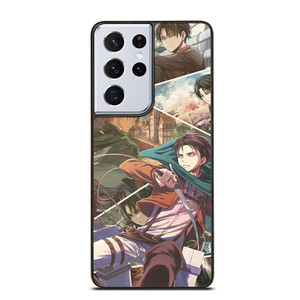 ATTACK ON TITAN LEVI ACKERMAN ANIME Samsung Galaxy S21 Ultra Case ATTACK ON TITAN LEVI ACKERMAN ANIME Samsung Galaxy S21 Ultra Case