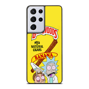BACKWOODS RICK AND MORTY YELLOW Samsung Galaxy S21 Ultra Case