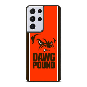 CLEVELAND BROWNS DAWG POUND LOGO Samsung Galaxy S21 Ultra Case