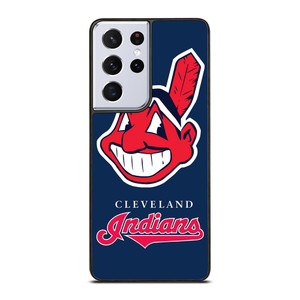CLEVELAND INDIANS BASEBALL RED HEAD MASCOT Samsung Galaxy S21 Ultra Case