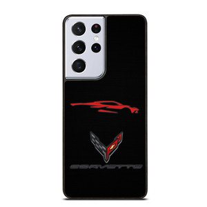 CORVETTE STINGRAY C8 CAR LOGO Samsung Galaxy S21 Ultra Case