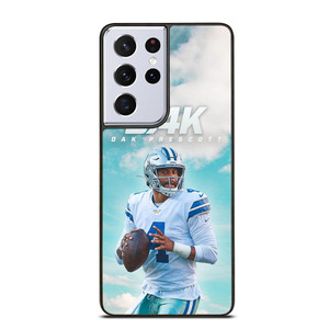 DAK PRESCOTT DALLAS COWBOYS FOOTBALL RISING Samsung Galaxy S21 Ultra Case