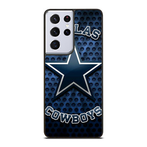 DALLAS COWBOYS BLUE METAL SYMBOL Samsung Galaxy S21 Ultra Case DALLAS COWBOYS BLUE METAL SYMBOL Samsung Galaxy S21 Ultra Case