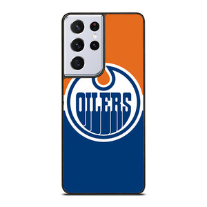 EDMONTON OILERS NHL HOCKEY TEAM LOGO Samsung Galaxy S21 Ultra Case