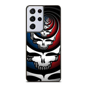 GRATEFUL DEAD SKULL ROUNDED Samsung Galaxy S21 Ultra Case GRATEFUL DEAD SKULL ROUNDED Samsung Galaxy S21 Ultra Case