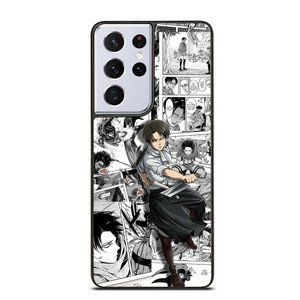 LEVI ACKERMAN ATTACK ON TITAN MANGA CARTOON Samsung Galaxy S21 Ultra Case LEVI ACKERMAN ATTACK ON TITAN MANGA CARTOON Samsung Galaxy S21 Ultra Case