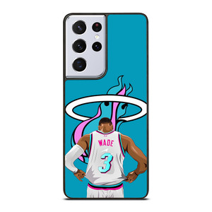 MIAMI HEAT DWYANE WADE 3 BASKETBALL Samsung Galaxy S21 Ultra Case MIAMI HEAT DWYANE WADE 3 BASKETBALL Samsung Galaxy S21 Ultra Case