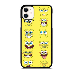 SPONGE BOB MOOD FACE iPhone 11 Case SPONGE BOB MOOD FACE iPhone 11 Case