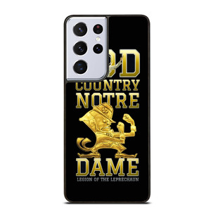 NOTRE DAME FIGHTING IRISH GOLD EDITION Samsung Galaxy S21 Ultra Case NOTRE DAME FIGHTING IRISH GOLD EDITION Samsung Galaxy S21 Ultra Case