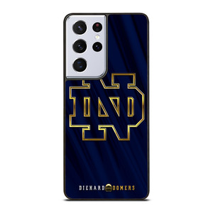NOTRE DAME IRISH ND INITIAL LOGO Samsung Galaxy S21 Ultra Case