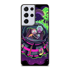RICK AND MORTY UFO ART Samsung Galaxy S21 Ultra Case