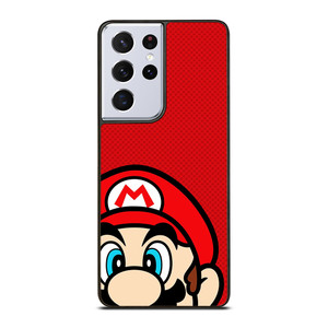 SUPER MARIO BROS FACE NINTENDO GAMES Samsung Galaxy S21 Ultra Case
