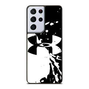 UNDER ARMOUR BLACK WHITE Samsung Galaxy S21 Ultra Case UNDER ARMOUR BLACK WHITE Samsung Galaxy S21 Ultra Case