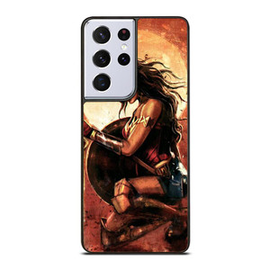 WONDER WOMAN SUPER HERO DC ART Samsung Galaxy S21 Ultra Case