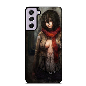 ATTACK ON TITAN MIKASA ACKERMAN DARK Samsung Galaxy S21 FE Case