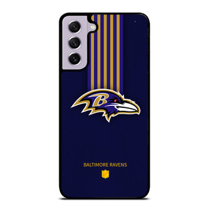 BALTIMORE RAVENS STRIP Samsung Galaxy S21 FE Case BALTIMORE RAVENS STRIP Samsung Galaxy S21 FE Case