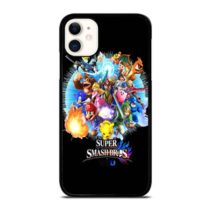 SUPER SMASH BROS WIIU iPhone 11 Case SUPER SMASH BROS WIIU iPhone 11 Case