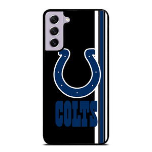 INDIANAPOLIS COLTS STRIPS LOGO NFL FOOTBALL Samsung Galaxy S21 FE Case
