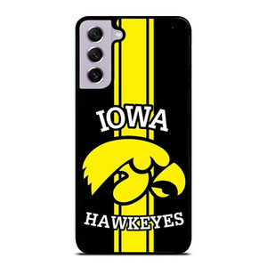 IOWA HAWKEYES STRIPS LOGO FOOTBALL TEAM Samsung Galaxy S21 FE Case