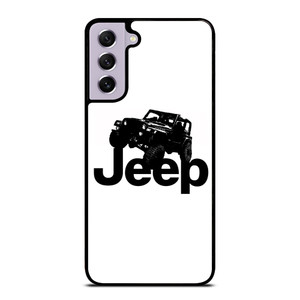 JEEP BLACK LOGO Samsung Galaxy S21 FE Case