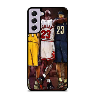 KOBE BRYANT MICHAEL JORDAN LEBRON JAMES Samsung Galaxy S21 FE Case