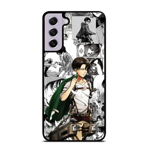 LEVI ACKERMAN CARTOON MANGA ATTACK ON TITAN Samsung Galaxy S21 FE Case