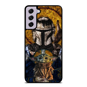 MANDALORIAN AND BABY YODA STAR WARS ART Samsung Galaxy S21 FE Case