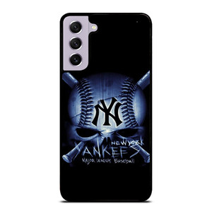 NEW YORK YANKEES BASEBALL SKULL Samsung Galaxy S21 FE Case