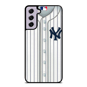 NEW YORK YANKEES JERSEY Samsung Galaxy S21 FE Case NEW YORK YANKEES JERSEY Samsung Galaxy S21 FE Case