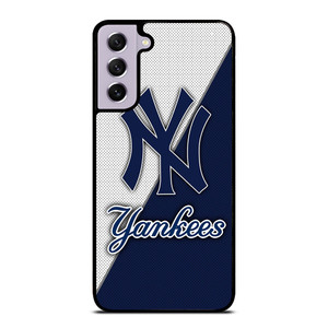 NEW YORK YANKEES WHITE BLUE Samsung Galaxy S21 FE Case