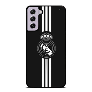 REAL MADRID FC LOGO BLACK WHITE Samsung Galaxy S21 FE Case REAL MADRID FC LOGO BLACK WHITE Samsung Galaxy S21 FE Case