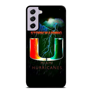 UM MIAMI HURRICANES NFL THUNDER Samsung Galaxy S21 FE Case UM MIAMI HURRICANES NFL THUNDER Samsung Galaxy S21 FE Case