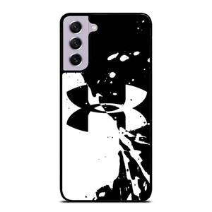 UNDER ARMOUR BLACK WHITE Samsung Galaxy S21 FE Case UNDER ARMOUR BLACK WHITE Samsung Galaxy S21 FE Case