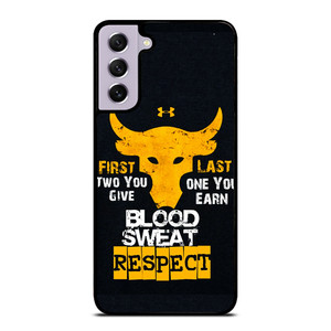 UNDER ARMOUR PROJECT ROCK BLOOD SWEAT Samsung Galaxy S21 FE Case