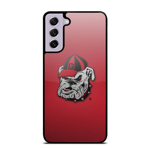 UNIVERSITY OF GEORGIA BULLDOGS UGA RED HAT Samsung Galaxy S21 FE Case