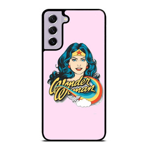 WONDER WOMAN CARTOON PINK Samsung Galaxy S21 FE Case