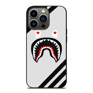 BAPE SHARK ADIDAS STRIPE iPhone 13 Pro Case BAPE SHARK ADIDAS STRIPE iPhone 13 Pro Case