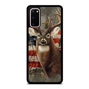 AMERICAN FLAG DEER BUCK CAMO Samsung Galaxy S20 Case AMERICAN FLAG DEER BUCK CAMO Samsung Galaxy S20 Case
