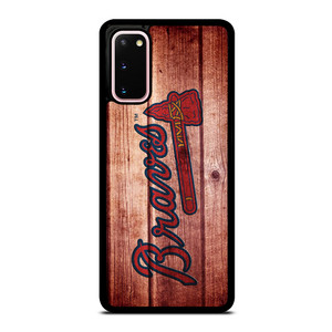 ATLANTA BRAVES BASEBALL WOOD Samsung Galaxy S20 Case
