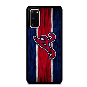 ATLANTA BRAVES MLB LOGO STRIPS Samsung Galaxy S20 Case ATLANTA BRAVES MLB LOGO STRIPS Samsung Galaxy S20 Case