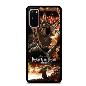 ATTACK ON TITAN ALL CHARACTER FINAL SEASON Samsung Galaxy S20 Case