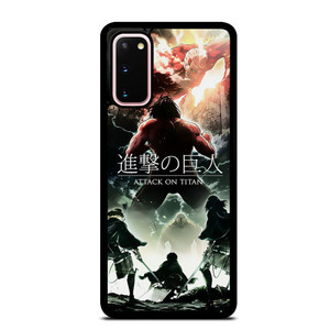 ATTACK ON TITAN ALL CHARACTER FINAL Samsung Galaxy S20 Case