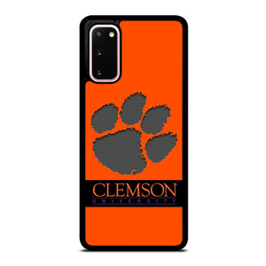 CLEMSON TIGERS UNIVERSITY PAW LOGO Samsung Galaxy S20 Case