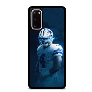 DAK PRESCOTT DALLAS COWBOYS FOOTBALL DARK Samsung Galaxy S20 Case
