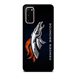 DENVER BRONCOS LOGO SILVER HORSE Samsung Galaxy S20 Case DENVER BRONCOS LOGO SILVER HORSE Samsung Galaxy S20 Case
